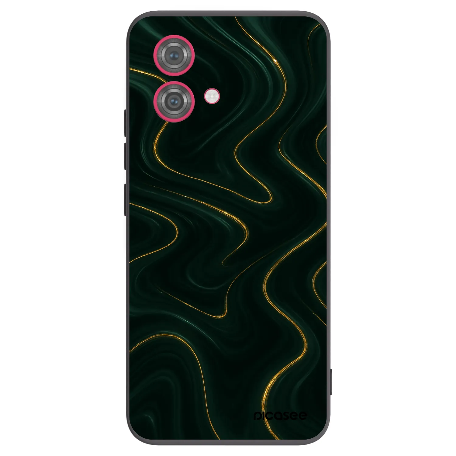 Picasee husă neagră din silicon pentru Motorola Moto G84 5G - Vawes