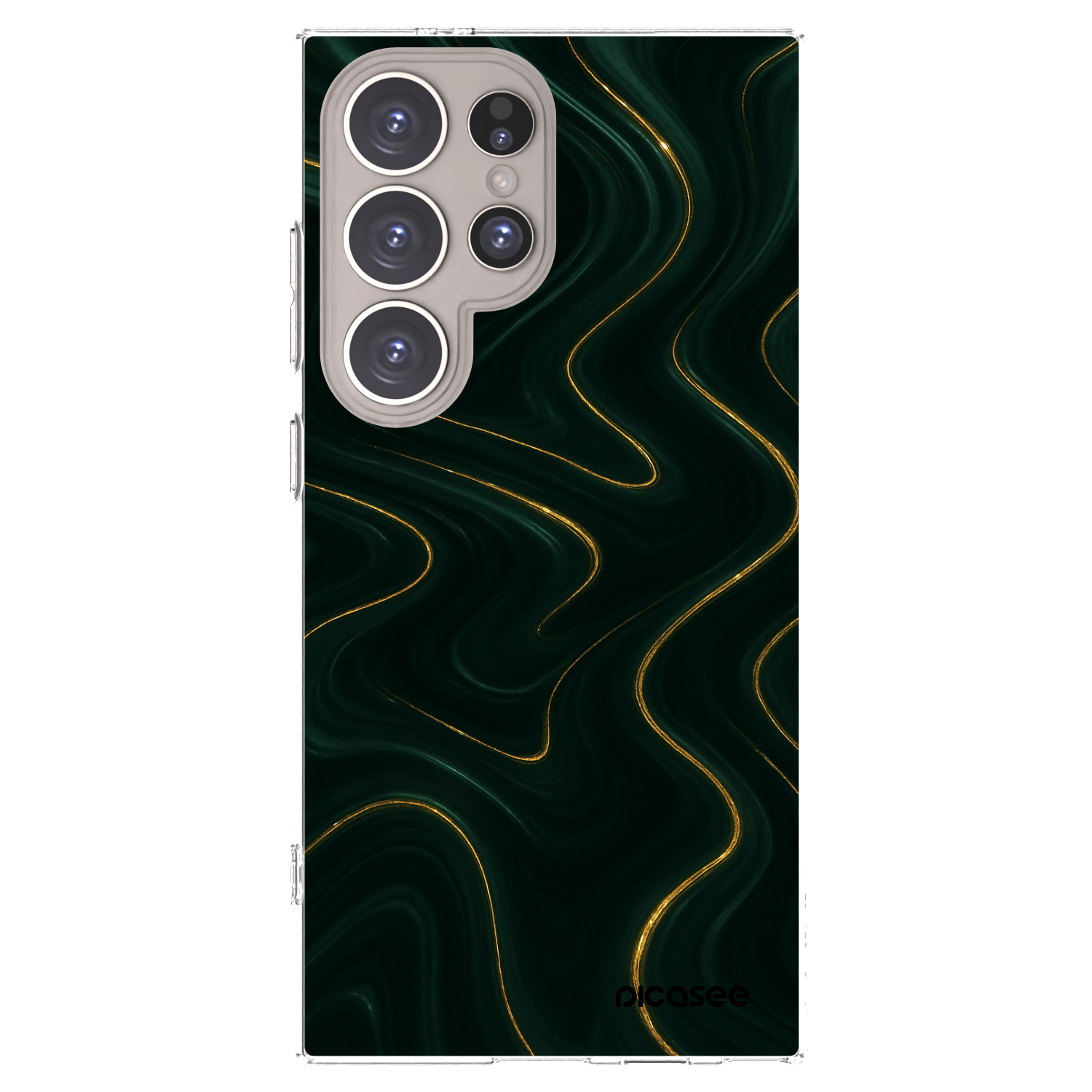 Picasee husă transparentă din silicon pentru Samsung Galaxy S24 Ultra S928B 5G - Vawes