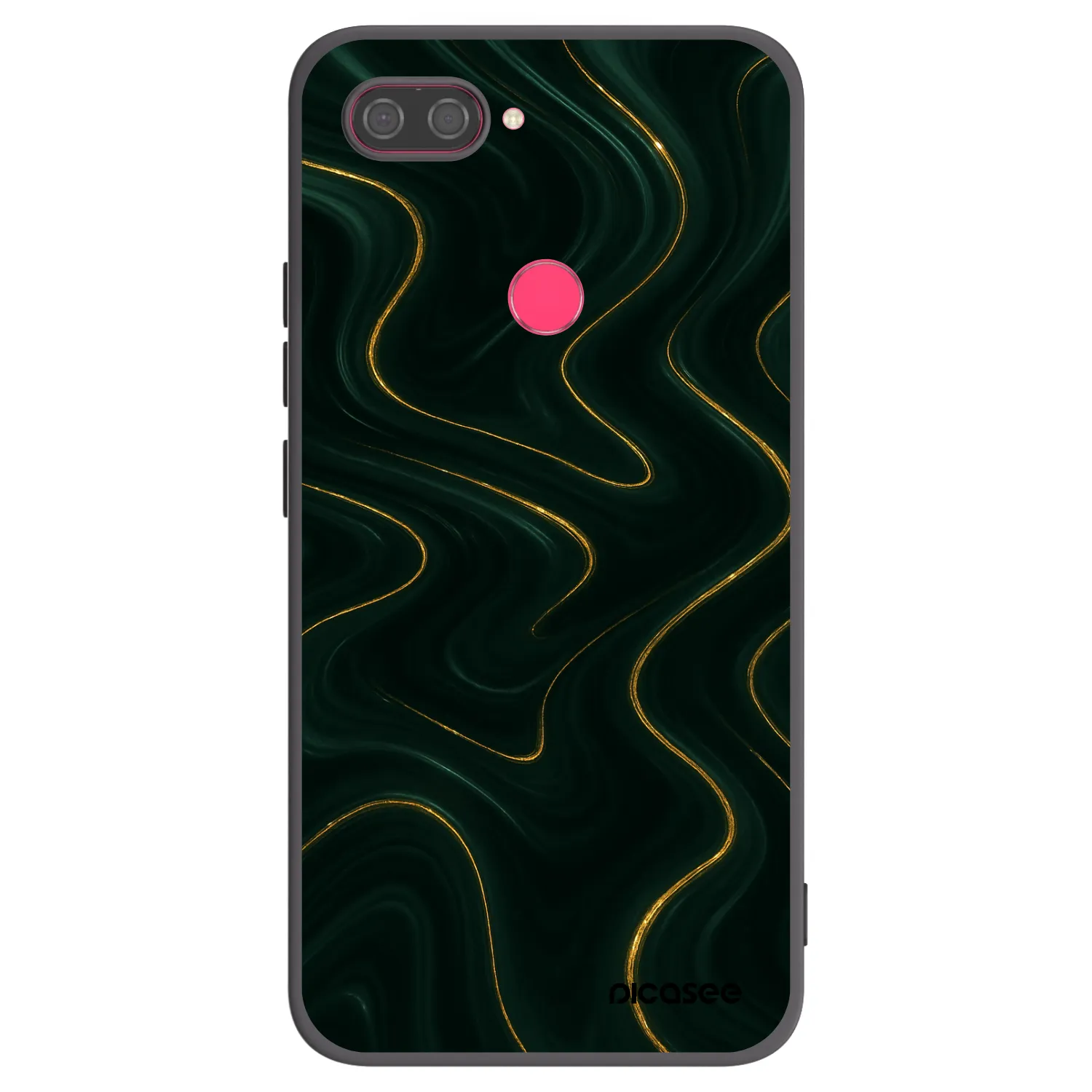 Picasee husă neagră din silicon pentru Xiaomi Mi 8 Lite - Vawes