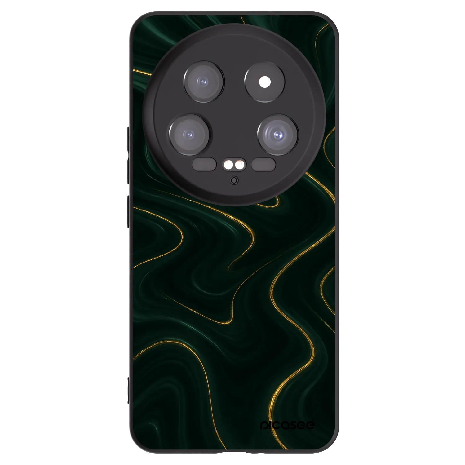 Picasee husă neagră din silicon pentru Xiaomi 14 Ultra - Vawes