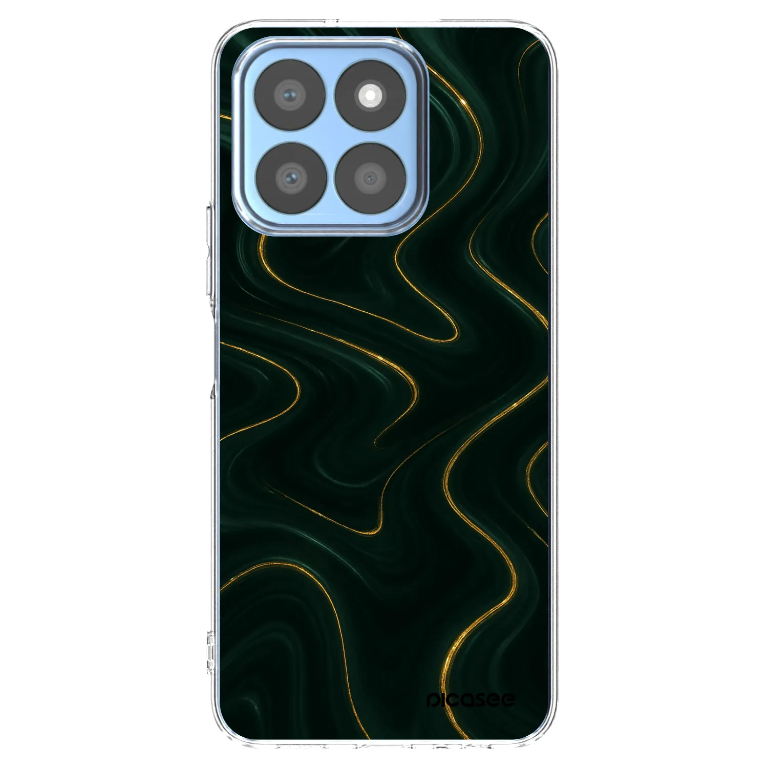 Picasee husă transparentă din silicon pentru Honor X8b - Vawes