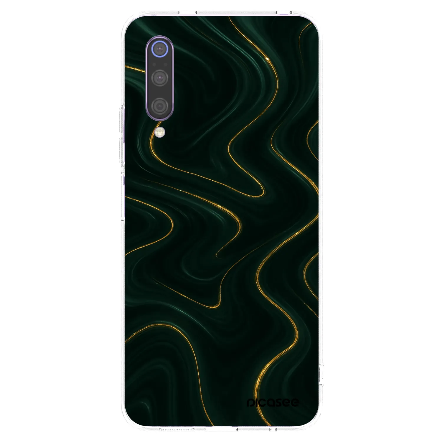 Picasee husă transparentă din silicon pentru Xiaomi Mi 9 - Vawes