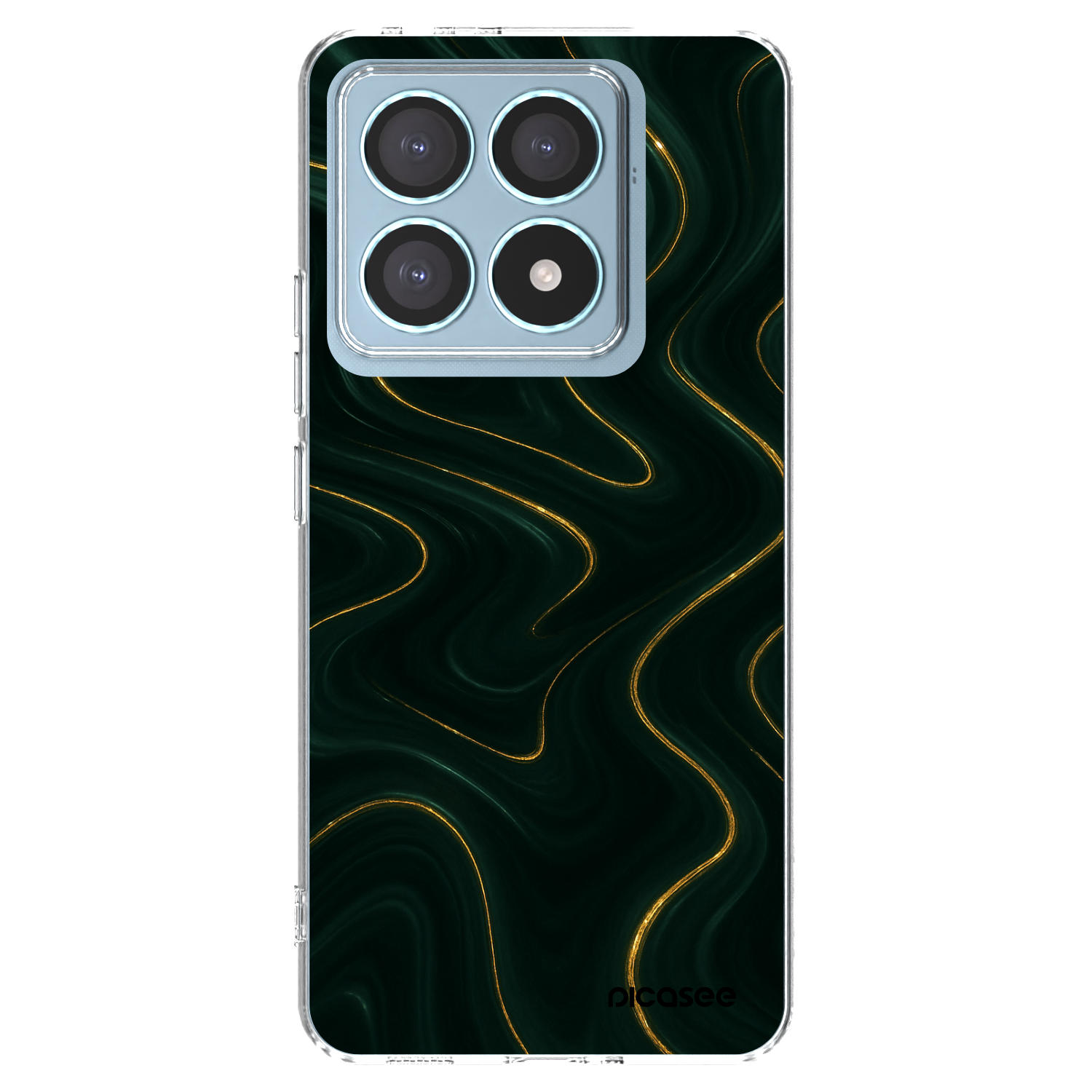 Picasee husă transparentă din silicon pentru Xiaomi 14T Pro - Vawes