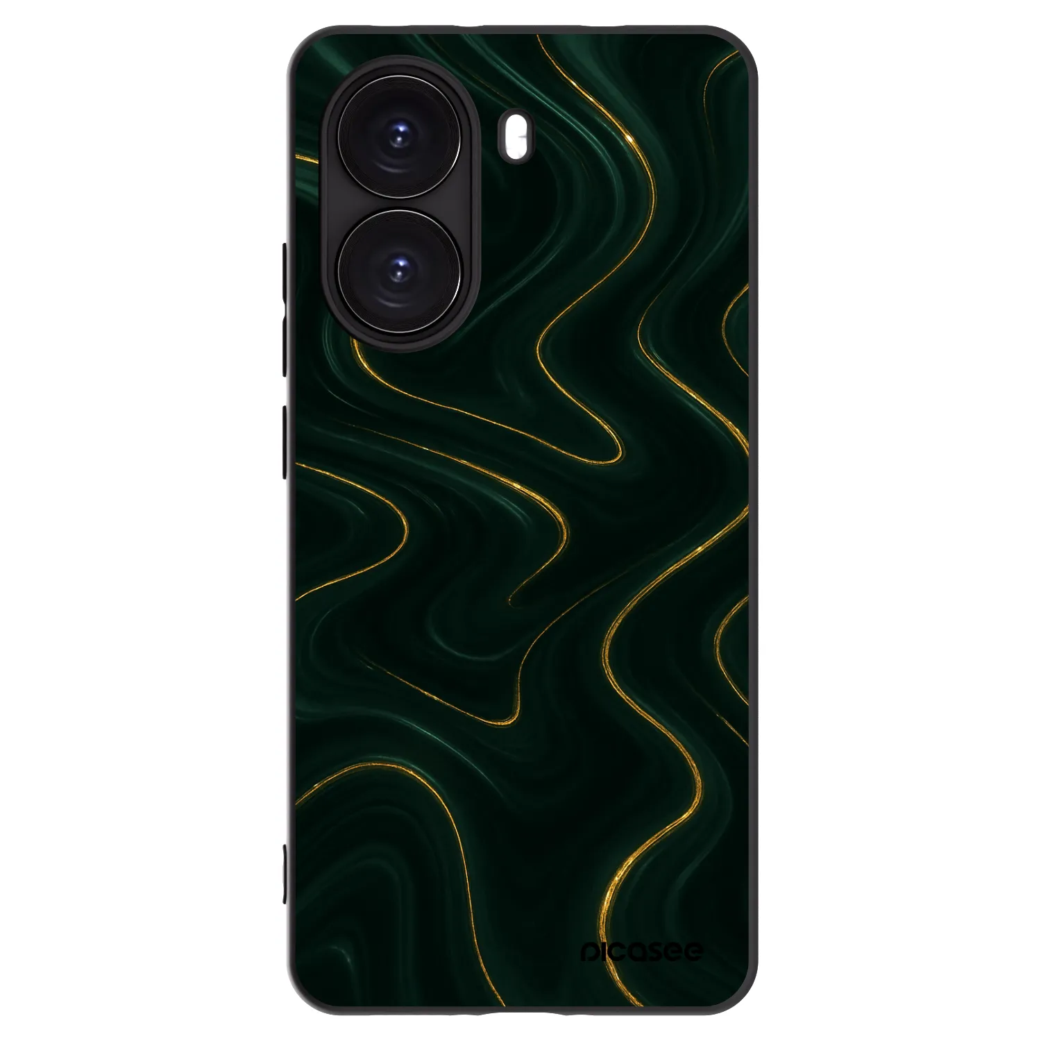 Picasee husă neagră din silicon pentru Xiaomi Poco X7 Pro 5G - Vawes