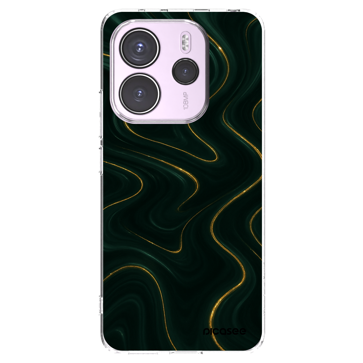 Picasee husă transparentă din silicon pentru Xiaomi Redmi Note 14 4G - Vawes