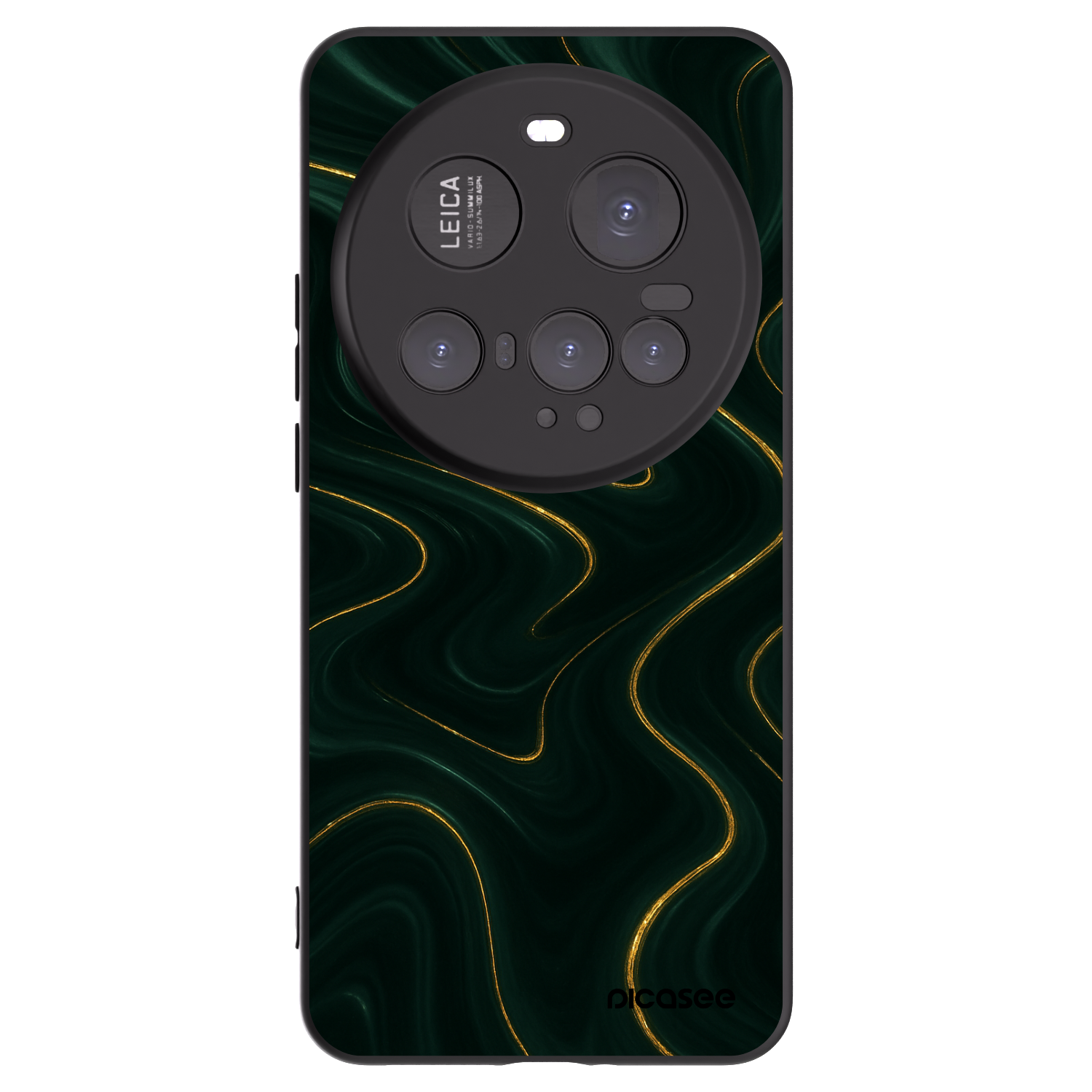 Picasee husă neagră din silicon pentru Xiaomi 15 Ultra - Vawes