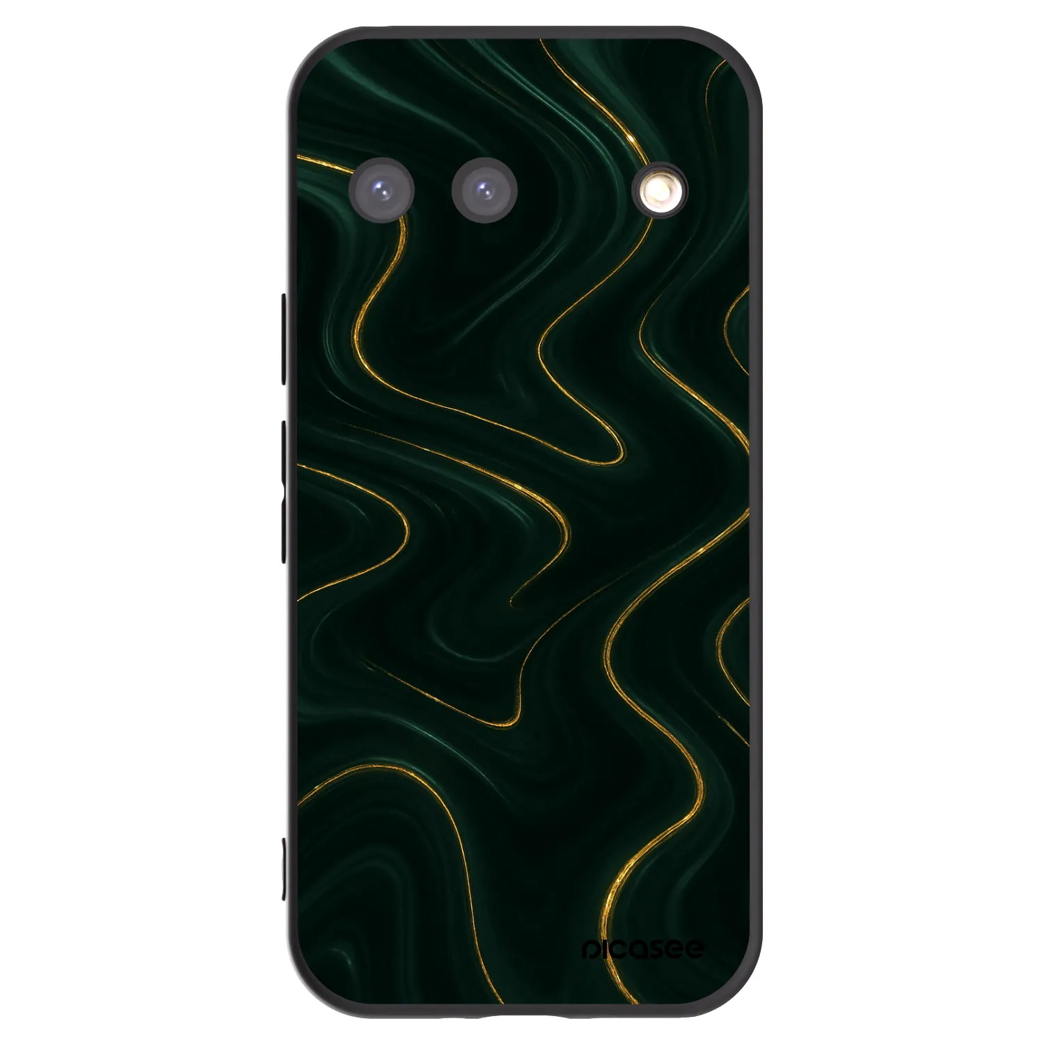 Picasee husă neagră din silicon pentru Google Pixel 9 - Vawes