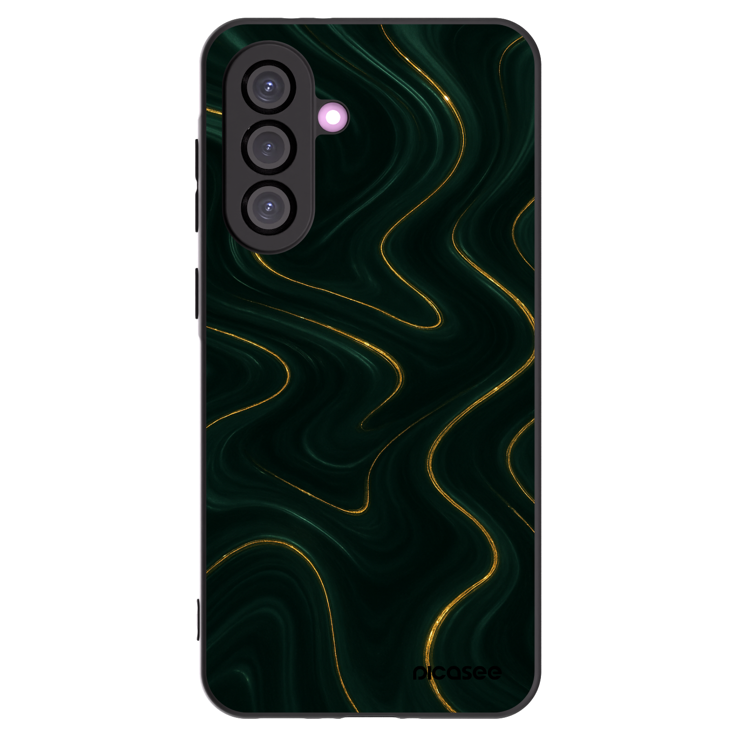 Picasee husă neagră din silicon pentru Samsung Galaxy A36 5G - Vawes