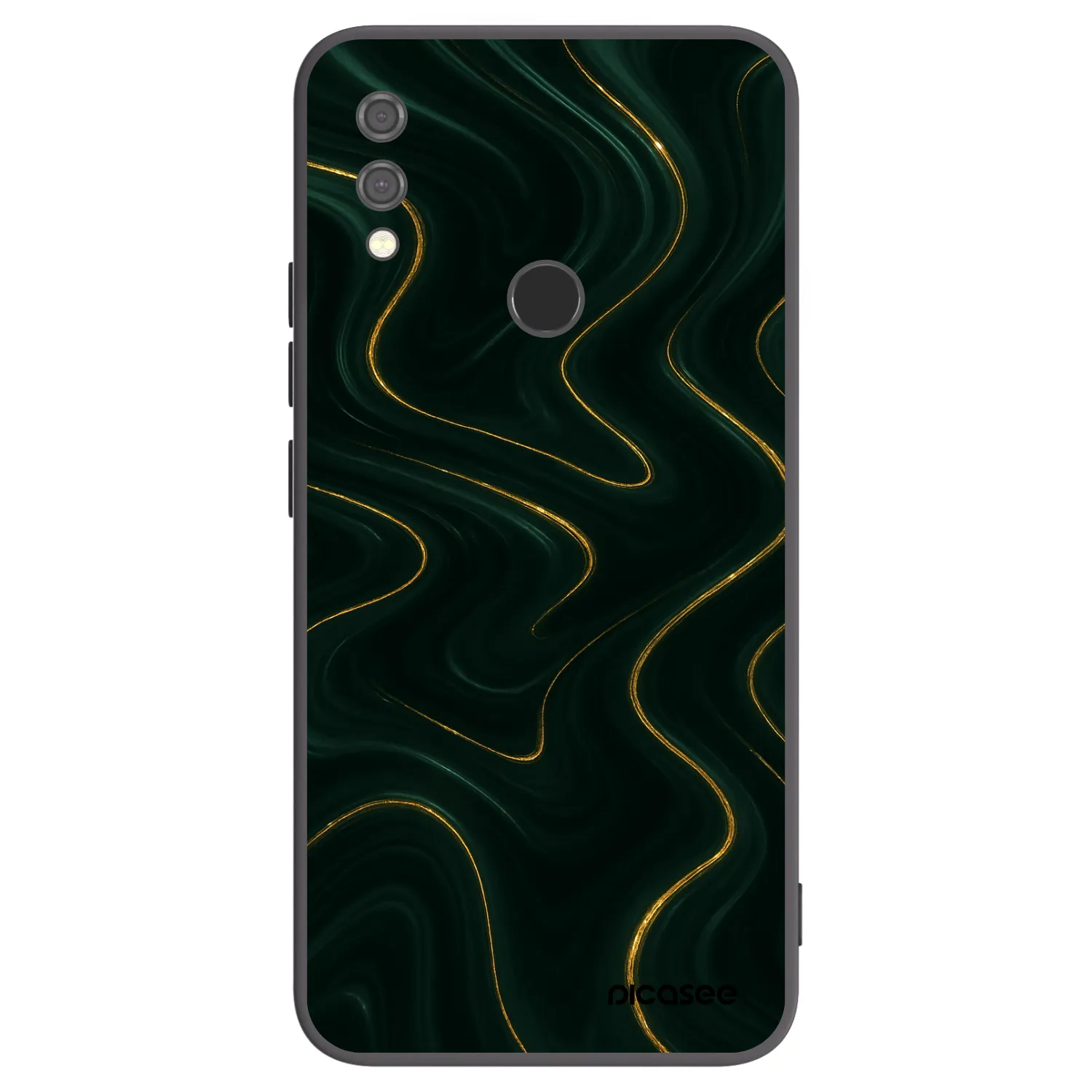 Picasee husă neagră din silicon pentru Xiaomi Redmi Note 7 - Vawes