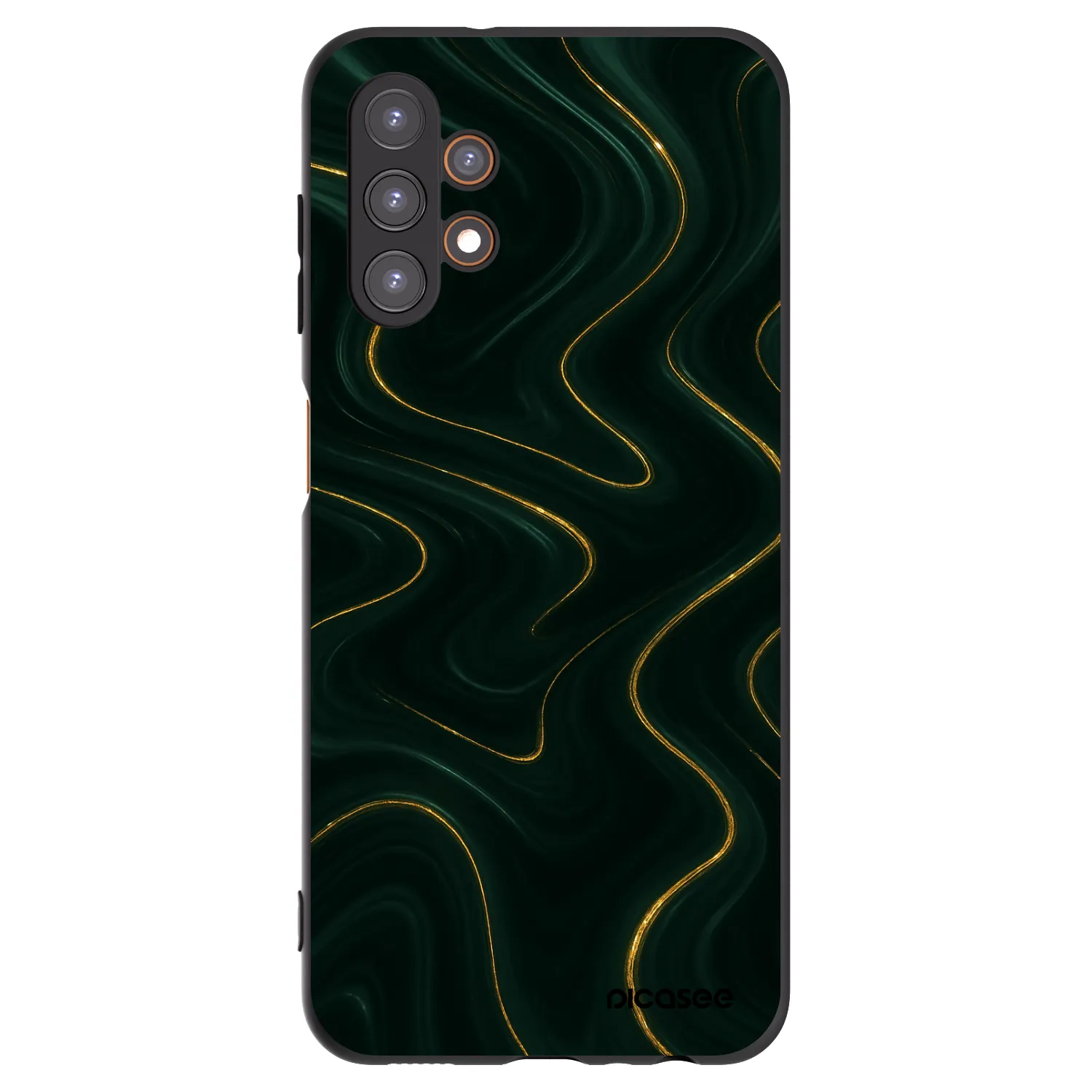 Picasee husă neagră din silicon pentru Samsung Galaxy A13 5G - Vawes