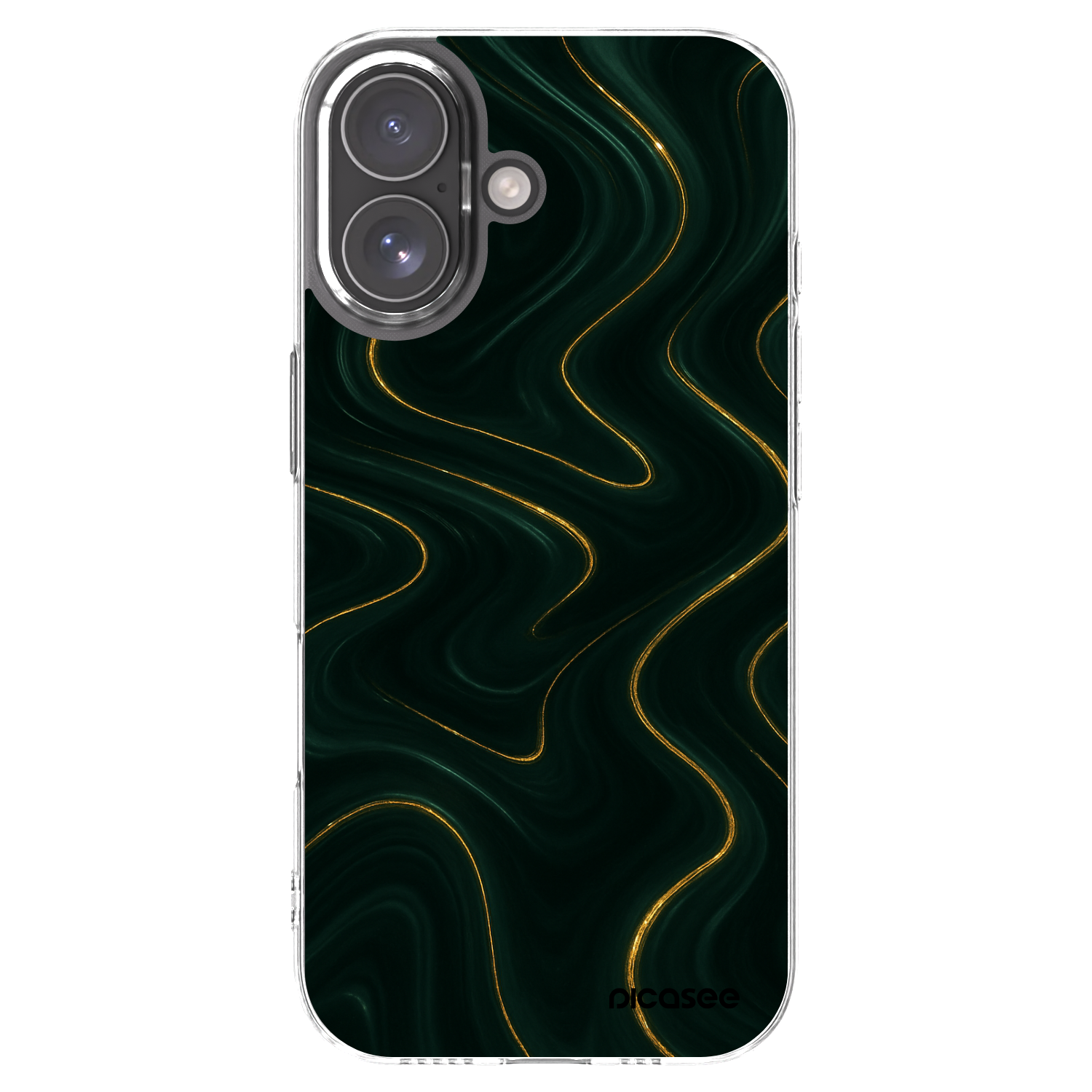 Picasee husă transparentă din silicon pentru Apple iPhone 17 - Vawes