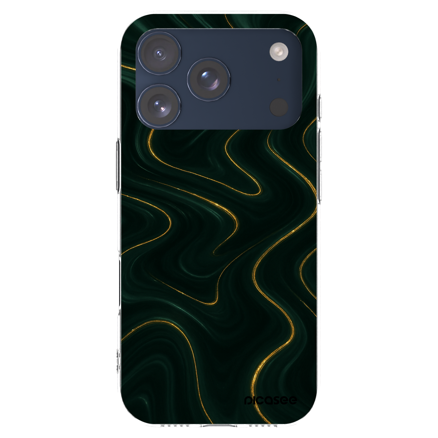 Picasee husă transparentă din silicon pentru Apple iPhone 17 Pro - Vawes