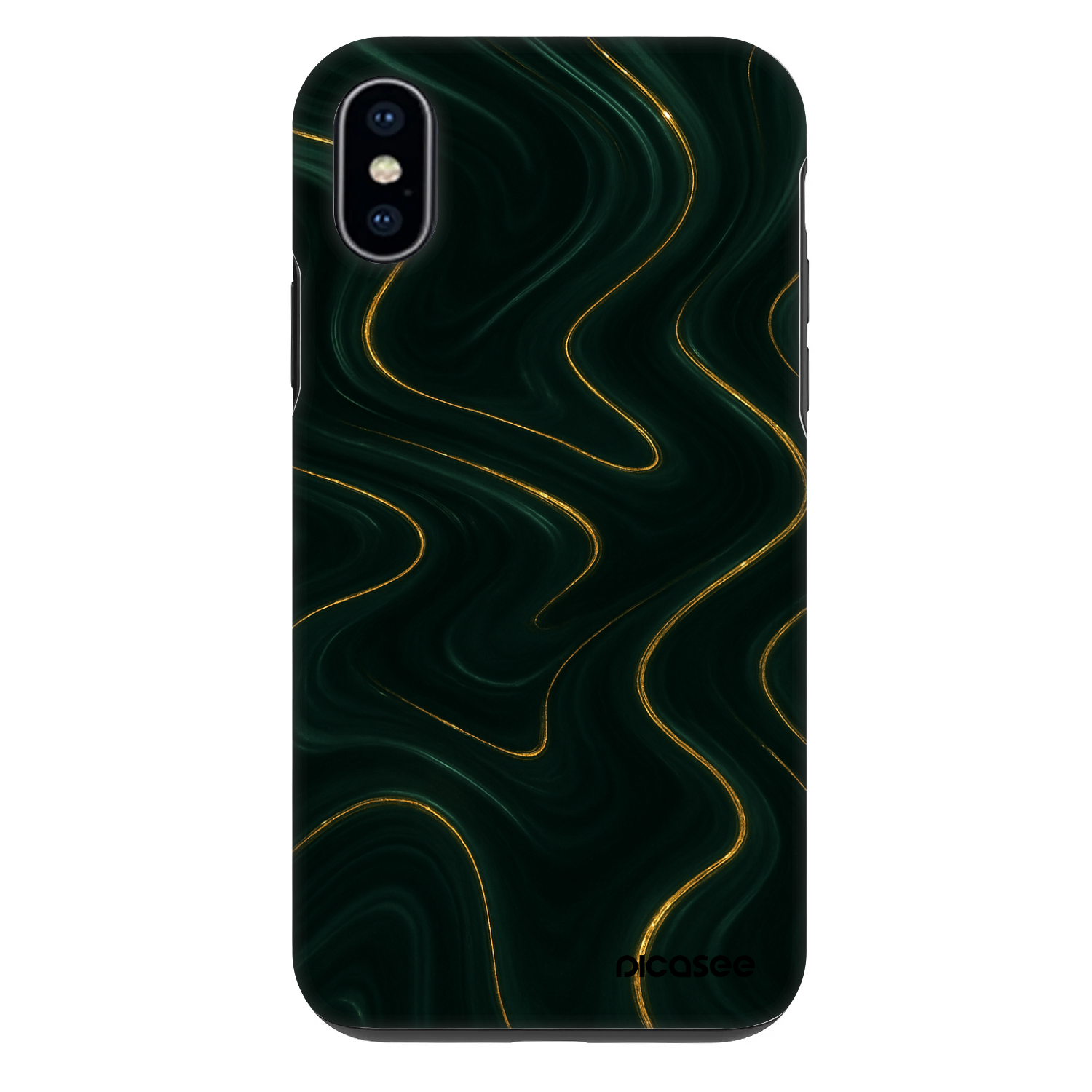 Picasee Fashion Case pentru Apple iPhone X/XS - Vawes