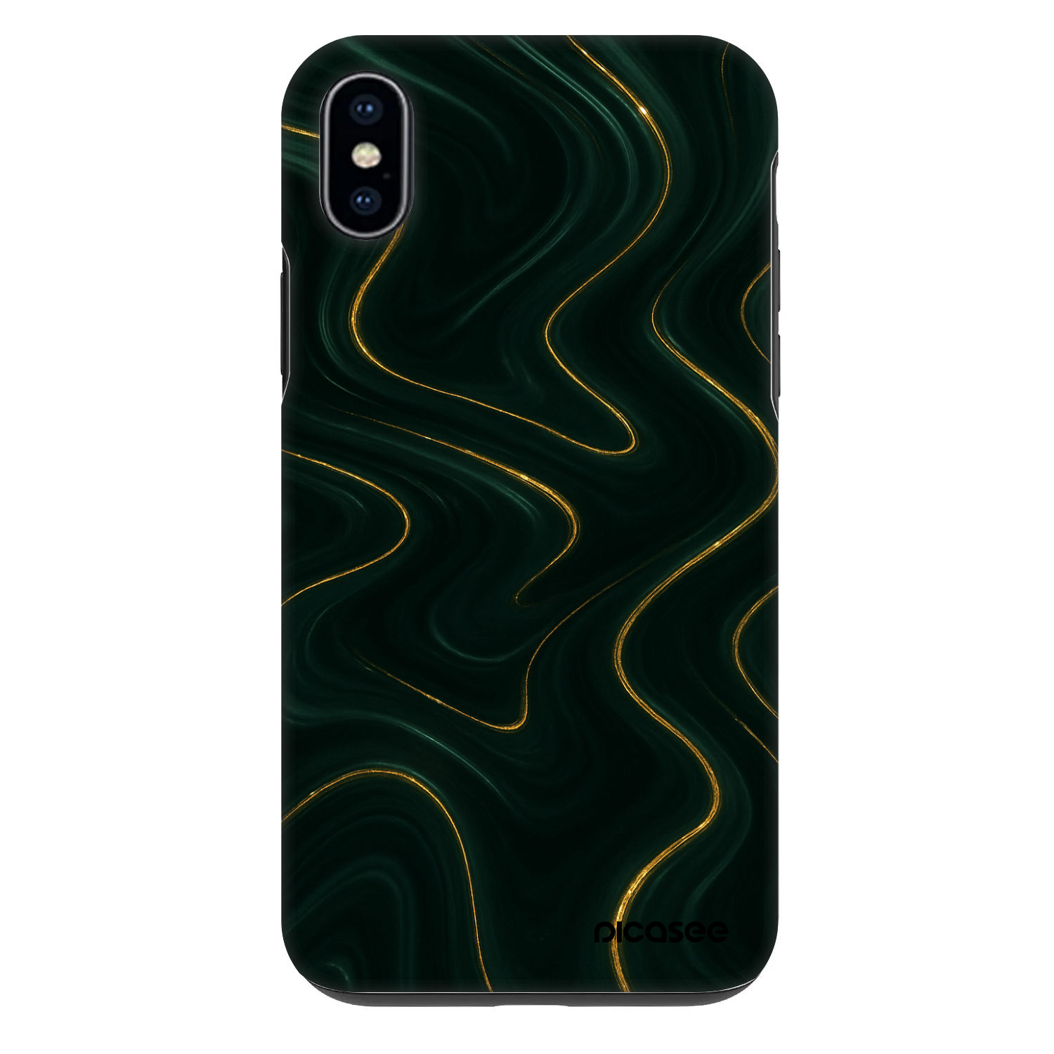 Picasee Fashion Case pentru Apple iPhone XS Max - Vawes