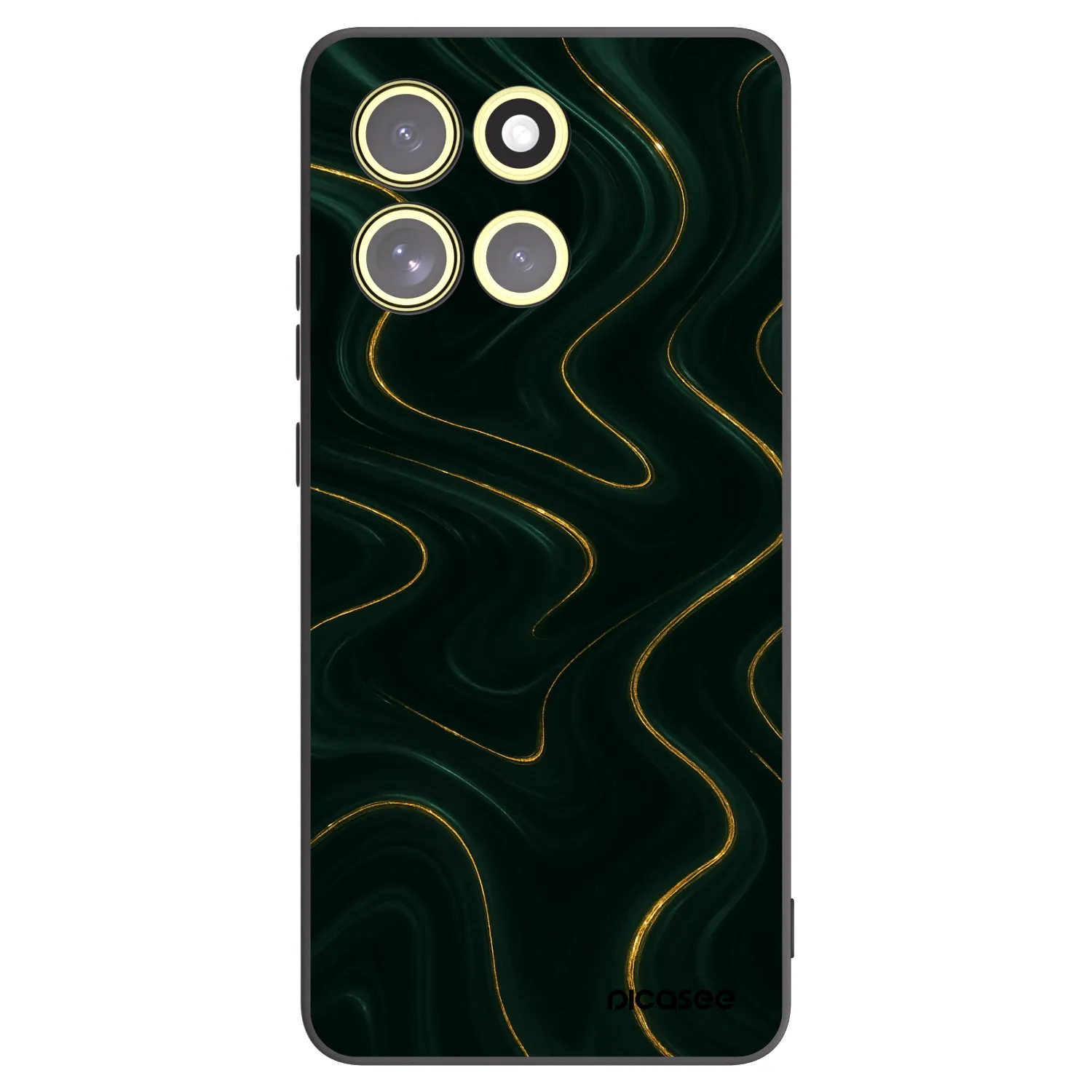 Picasee husă neagră din silicon pentru Motorola Moto G86 5G - Vawes