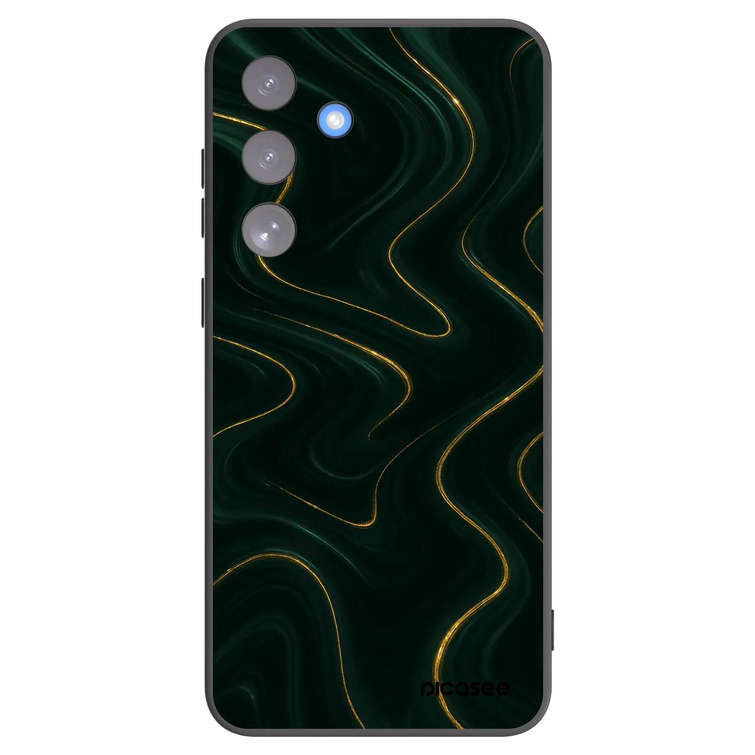 Picasee husă neagră din silicon pentru Samsung Galaxy S25 FE 5G - Vawes
