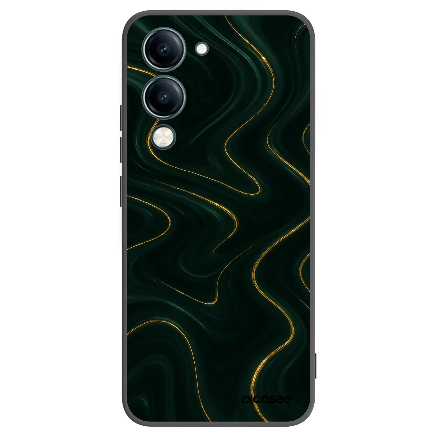 Picasee husă neagră din silicon pentru Vivo Y29s 5G - Vawes