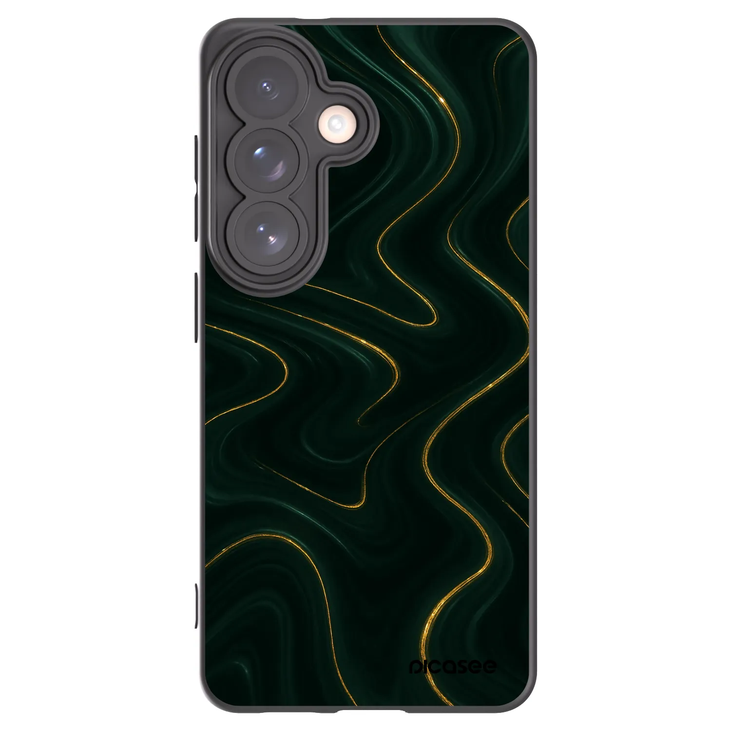 Picasee husă neagră din silicon pentru Samsung Galaxy S26 - Vawes