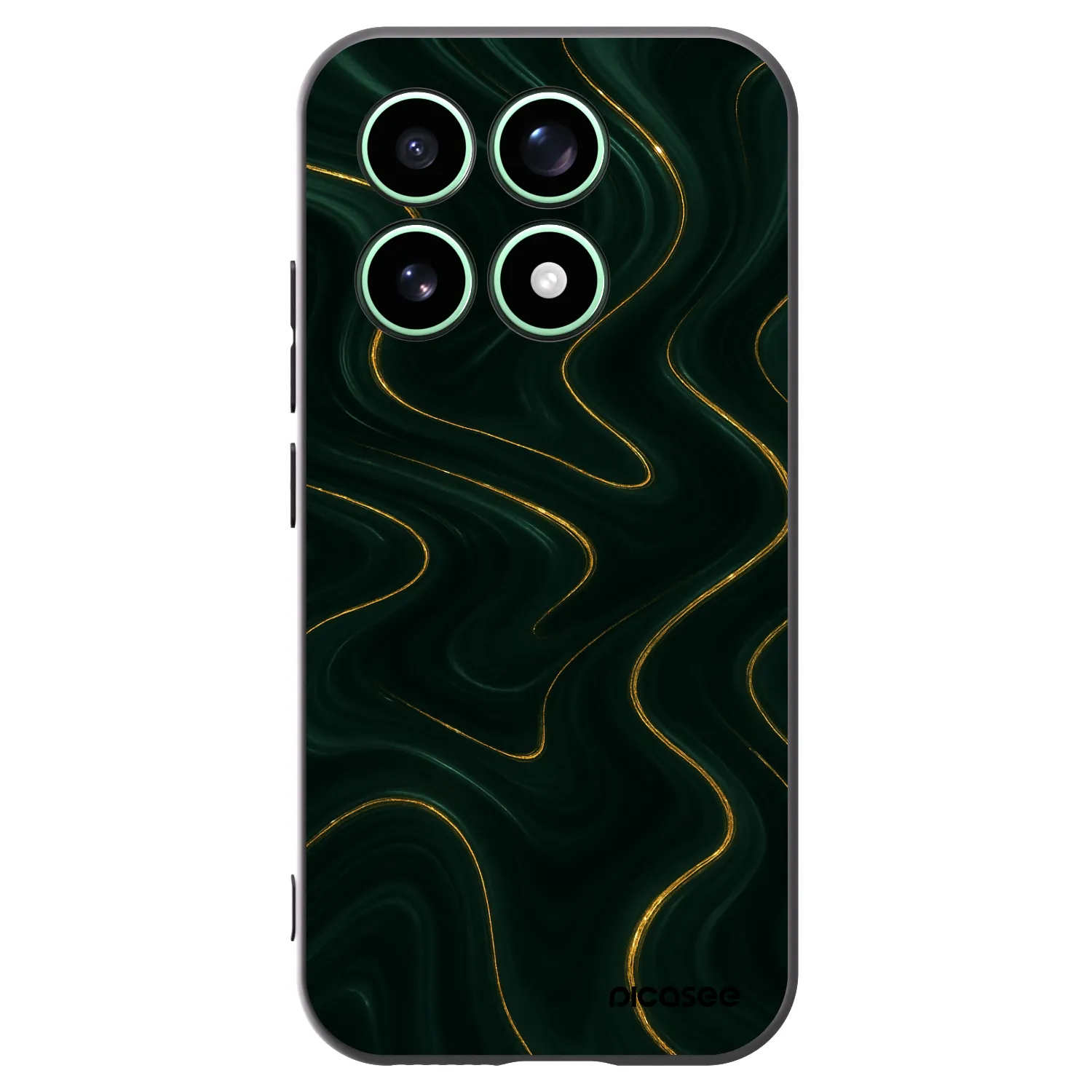 Picasee husă neagră din silicon pentru Xiaomi 17 - Vawes