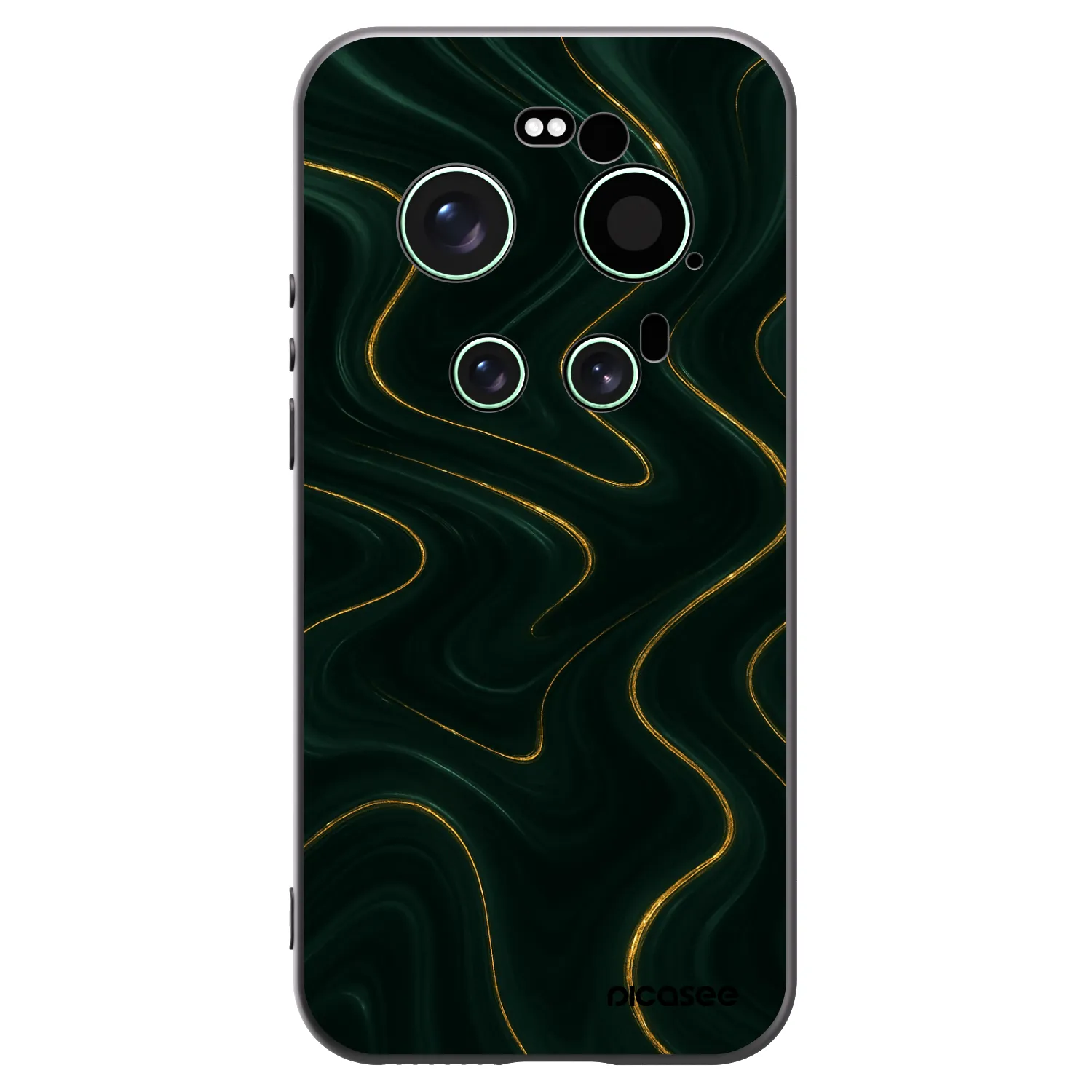 Picasee husă neagră din silicon pentru Xiaomi 17 Ultra - Vawes