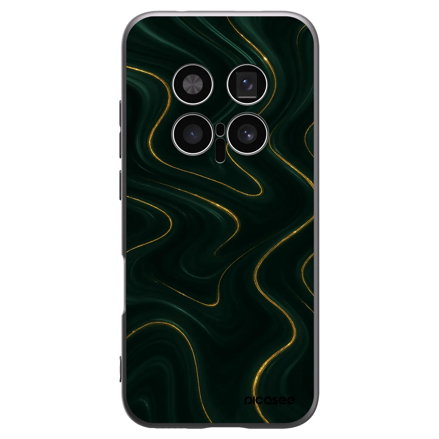 Picasee husă neagră din silicon pentru Honor Magic8 Pro 5G - Vawes