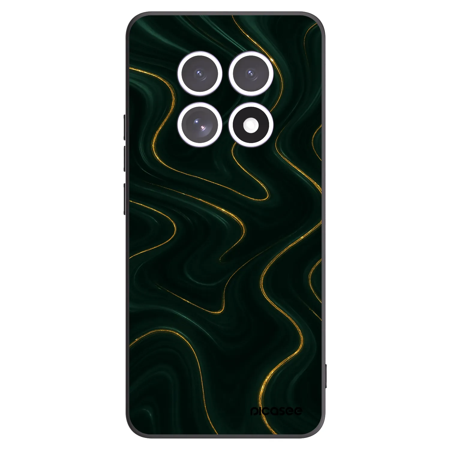 Picasee husă neagră din silicon pentru Xiaomi Redmi Note 15 5G - Vawes