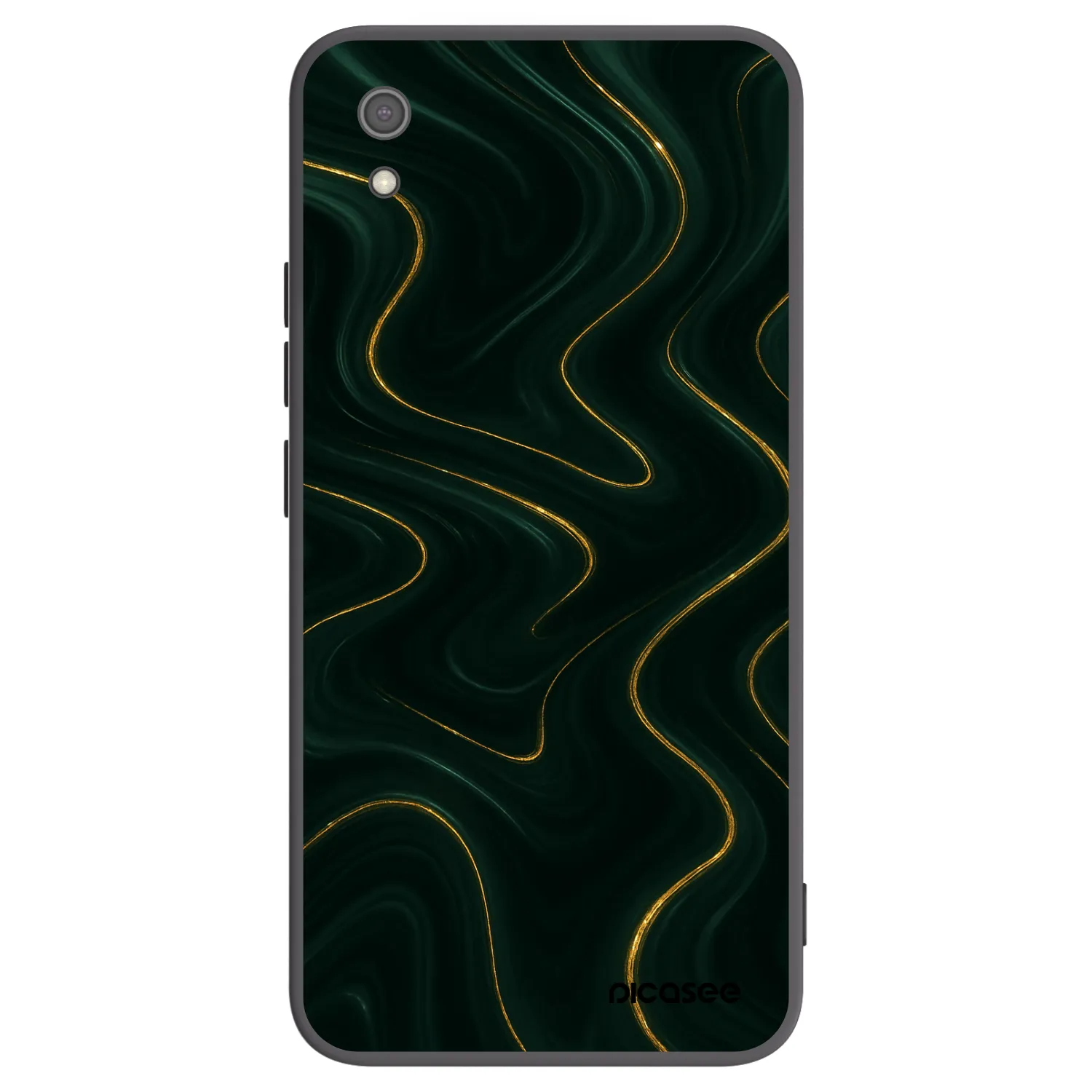 Picasee husă neagră din silicon pentru Xiaomi Redmi 7A - Vawes