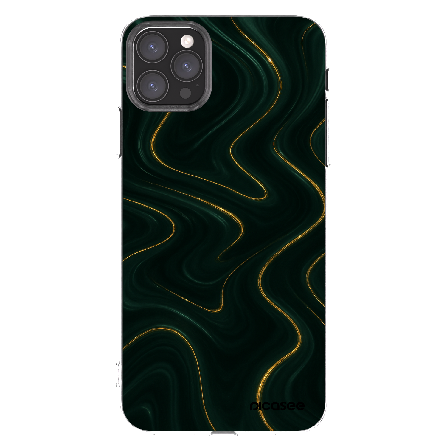Picasee husă transparentă din silicon pentru Apple iPhone 11 Pro Max - Vawes