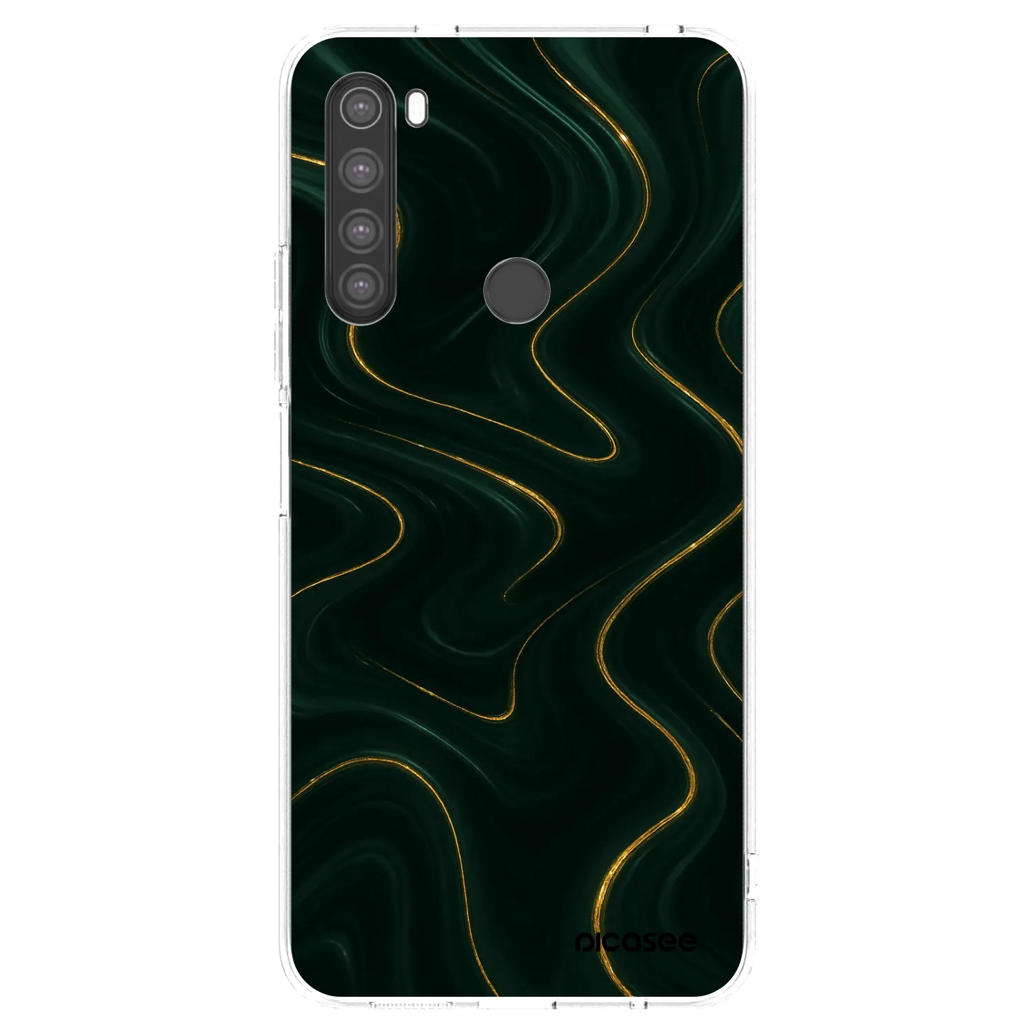 Picasee husă transparentă din silicon pentru Xiaomi Redmi Note 8 - Vawes