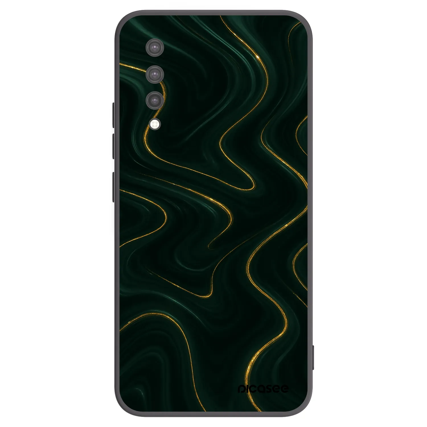 Picasee husă neagră din silicon pentru Xiaomi Mi 9 Lite - Vawes