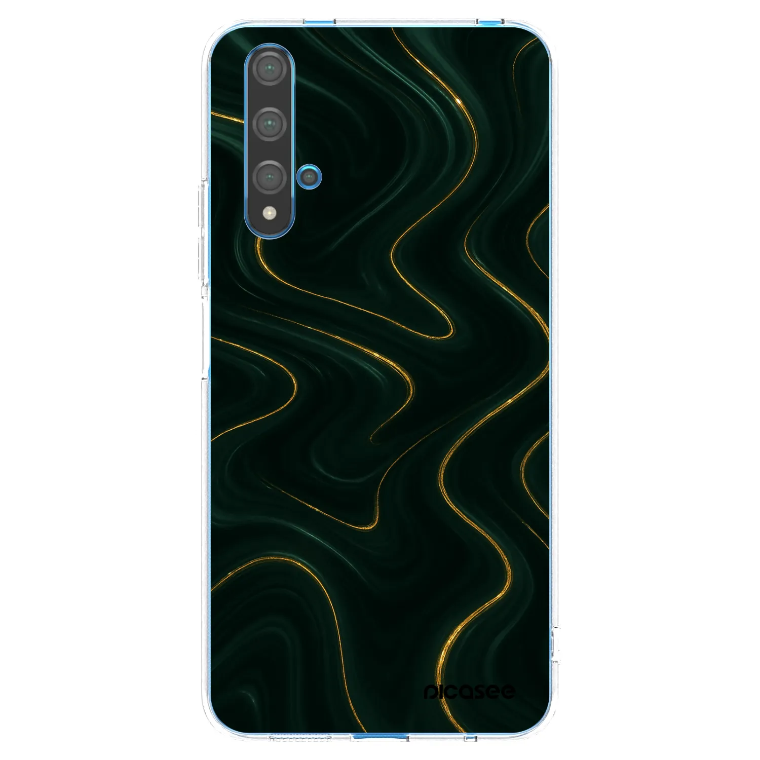 Picasee husă transparentă din silicon pentru Huawei Nova 5T - Vawes