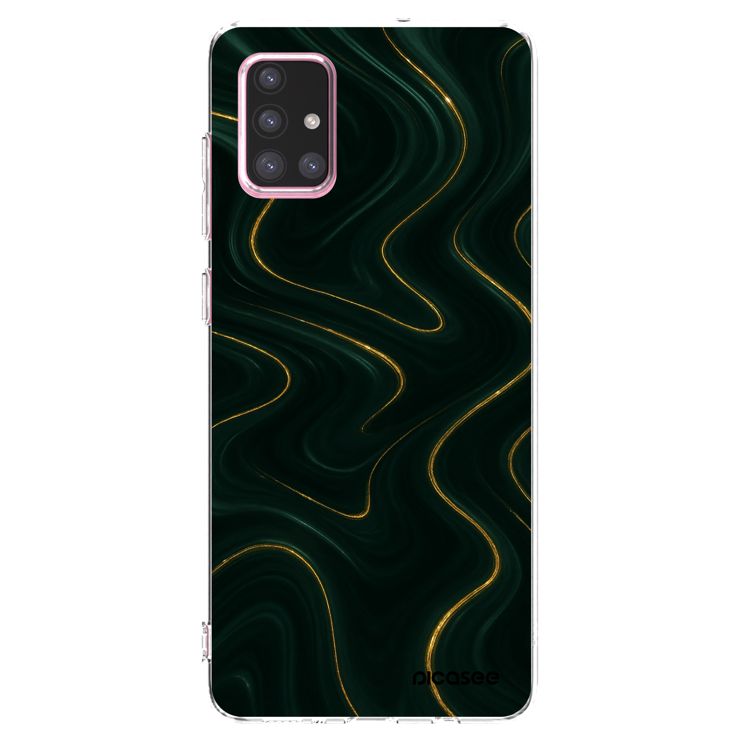 Picasee husă transparentă din silicon pentru Samsung Galaxy A71 A715F - Vawes