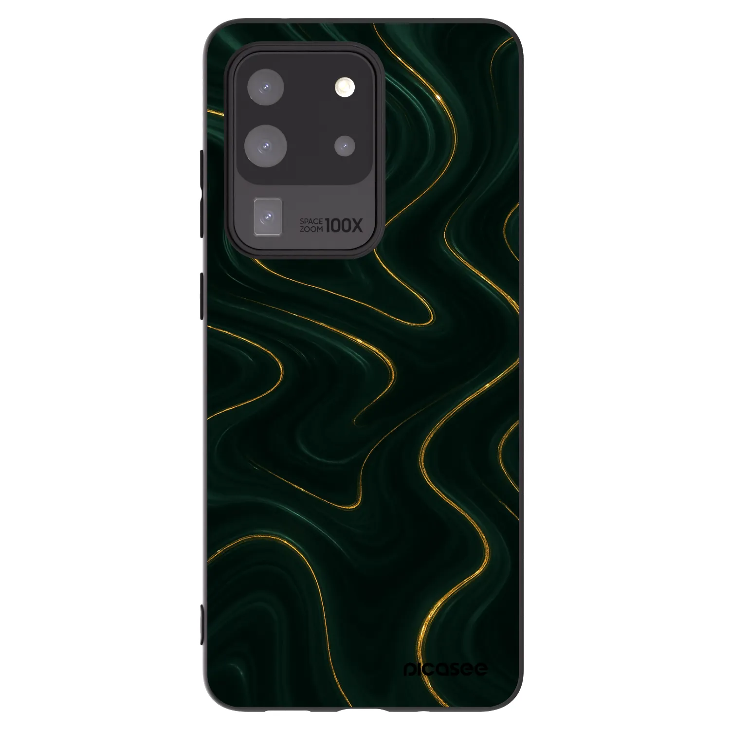 Picasee husă neagră din silicon pentru Samsung Galaxy S20 Ultra 5G G988F - Vawes