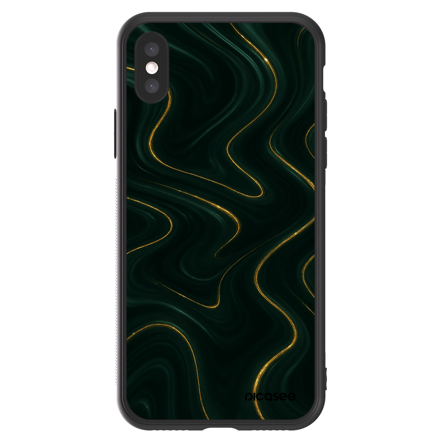 Picasee ULTIMATE CASE pentru Apple iPhone X/XS - Vawes