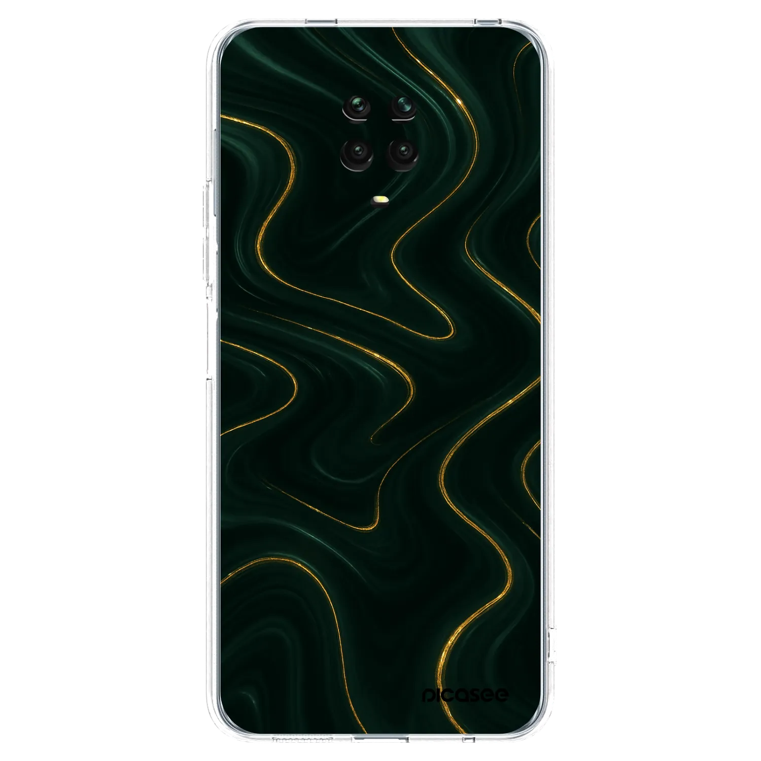 Picasee husă transparentă din silicon pentru Xiaomi Redmi Note 9S - Vawes