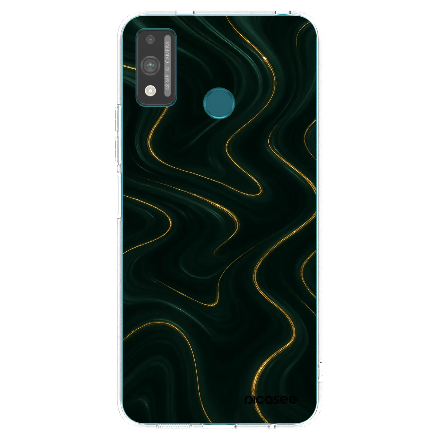 Picasee husă transparentă din silicon pentru Honor 9X Lite - Vawes