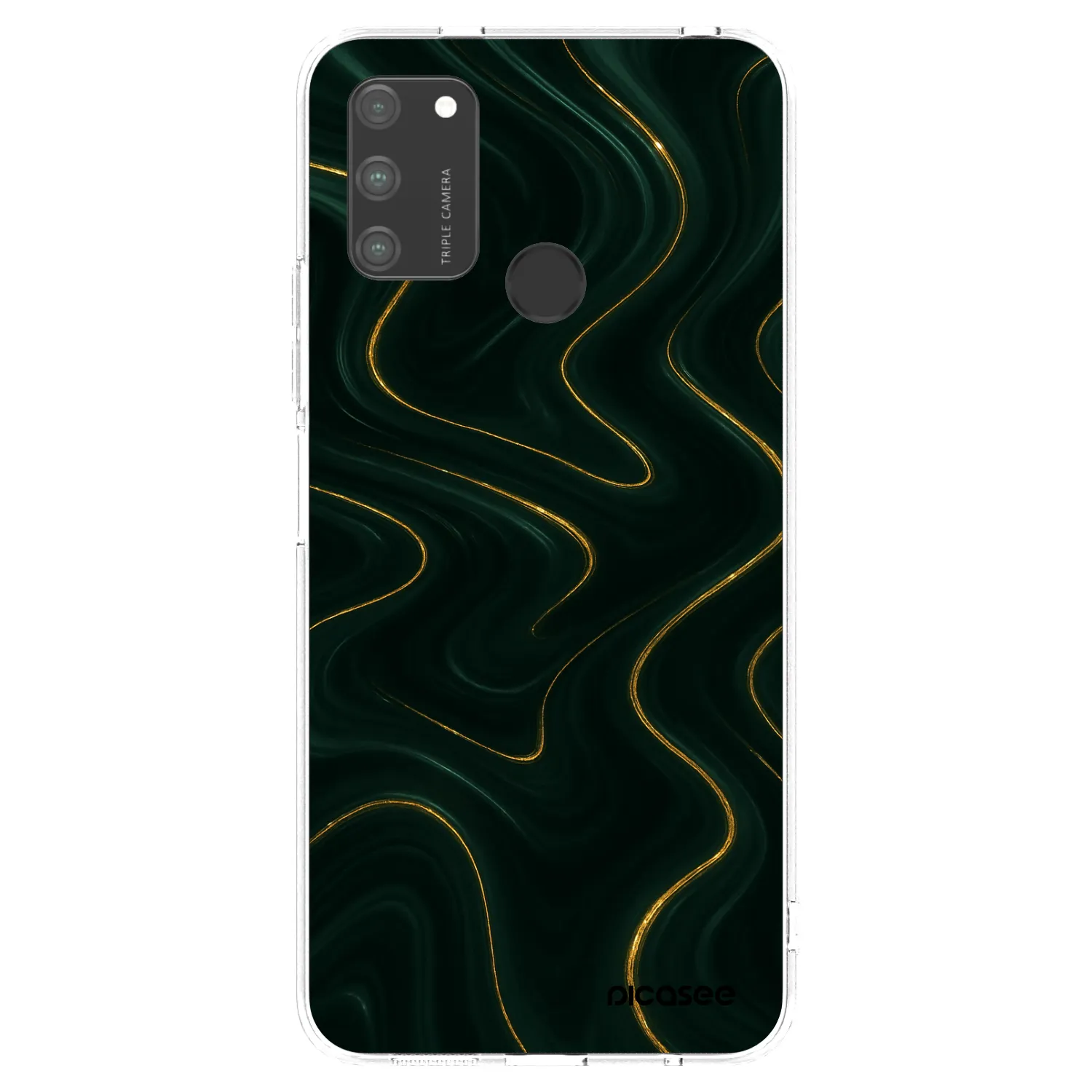 Picasee husă transparentă din silicon pentru Honor 9A - Vawes