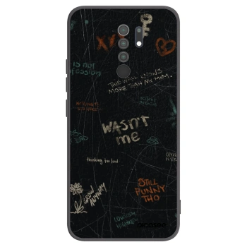 Picasee husă neagră din silicon pentru Xiaomi Redmi 9 - CONFESSION