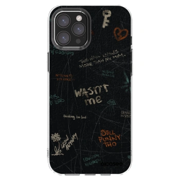 Picasee husă transparentă din silicon pentru Apple iPhone 12 Pro Max - CONFESSION