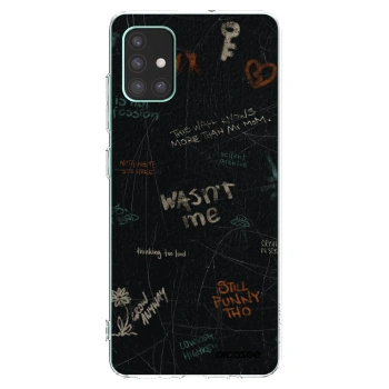 Picasee husă transparentă din silicon pentru Samsung Galaxy M51 M515F - CONFESSION