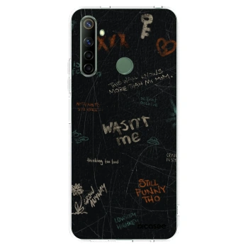 Picasee husă transparentă din silicon pentru Realme 6i - CONFESSION