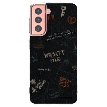 Picasee husă transparentă din silicon pentru Samsung Galaxy S21 5G G991B - CONFESSION