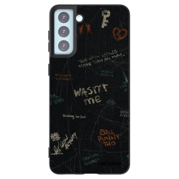 Picasee husă neagră din silicon pentru Samsung Galaxy S21+ 5G G996F - CONFESSION