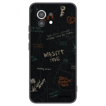 Picasee husă neagră din silicon pentru Xiaomi Mi 11 - CONFESSION