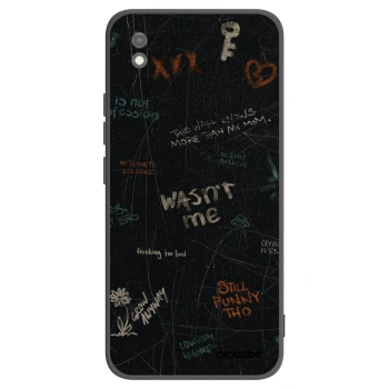 Picasee husă neagră din silicon pentru Xiaomi Redmi 9AT - CONFESSION