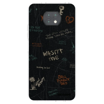 Picasee husă transparentă din silicon pentru Xiaomi Redmi Note 9T - CONFESSION