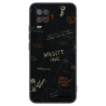 Picasee husă neagră din silicon pentru Realme 8 5G - CONFESSION