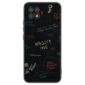 Picasee husă neagră din silicon pentru Realme 8i - CONFESSION