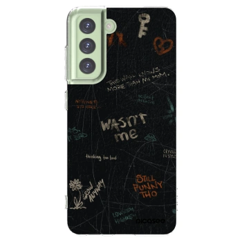 Picasee husă transparentă din silicon pentru Samsung Galaxy S21 FE 5G - CONFESSION