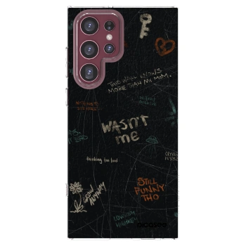 Picasee husă transparentă din silicon pentru Samsung Galaxy S22 Ultra 5G - CONFESSION